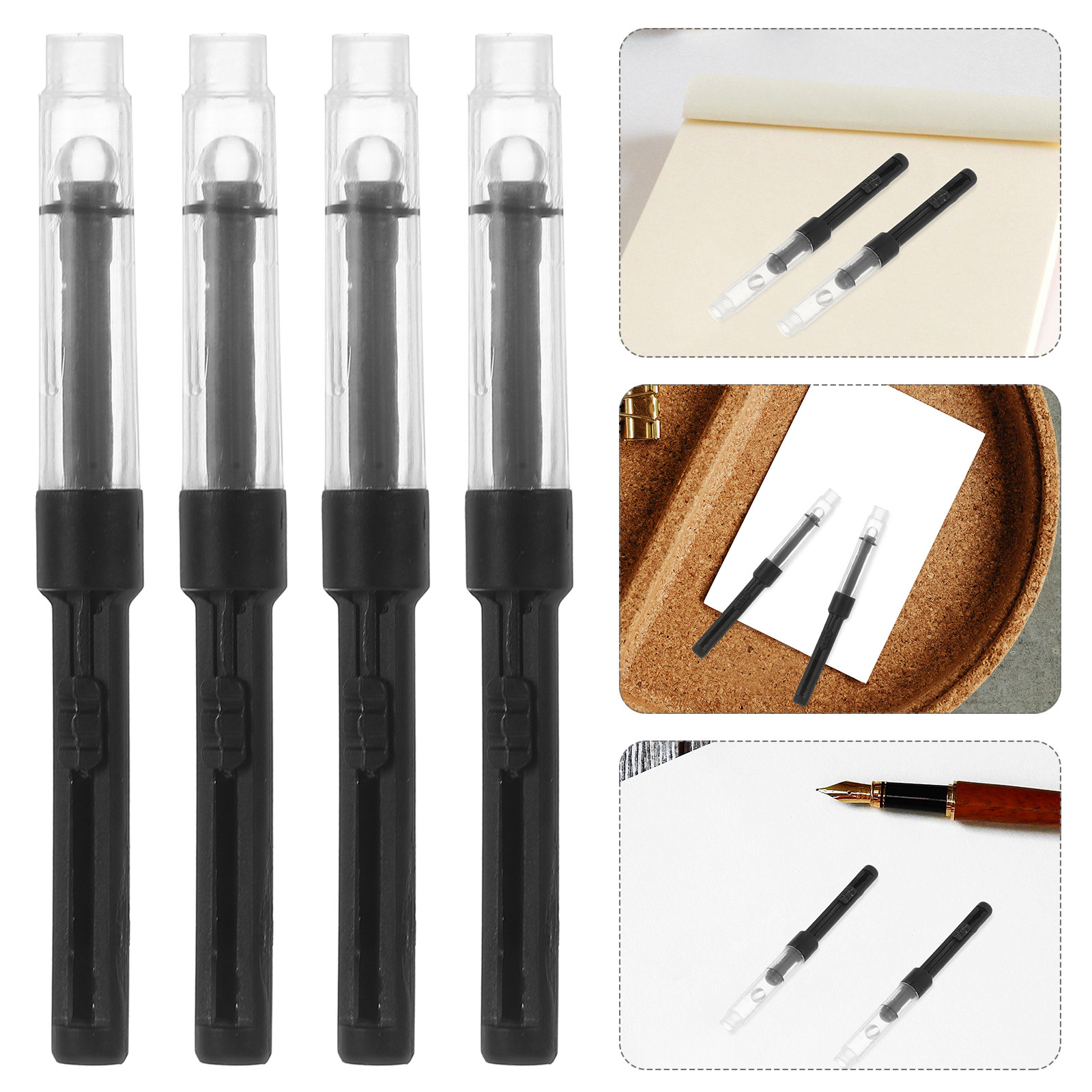 Fountain Pen Bottled Ink - 50Pcs Twist Mechanism Fountain Pen Converter