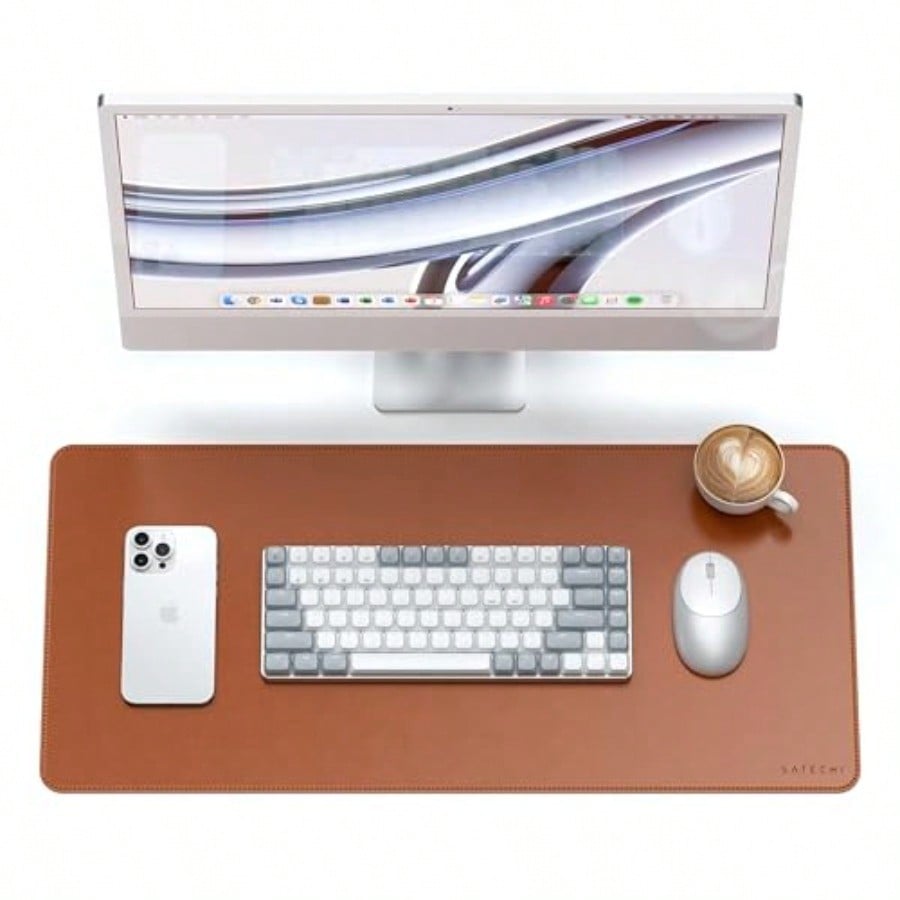 Leather Desk Pad - Leather Desk Mat Large Mouse Pad