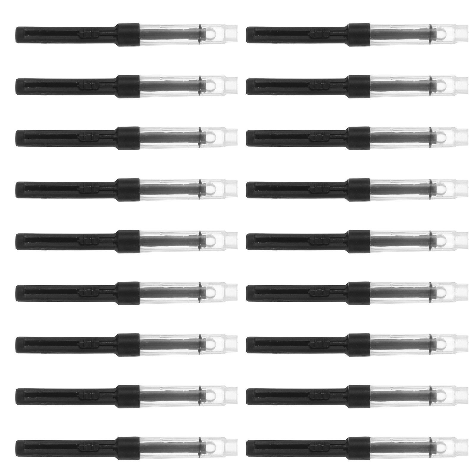 50Pcs Twist Mechanism Fountain - Fountain Pen Bottled Ink のレビューと価格