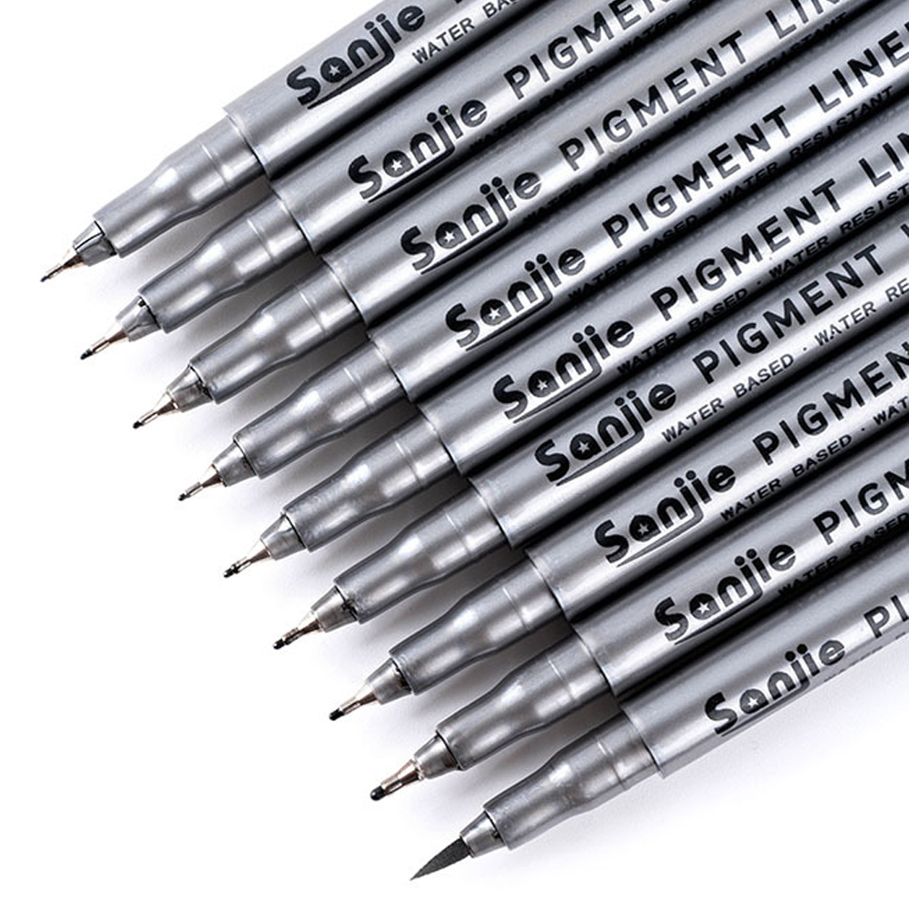 9-Piece Fine Line Waterproof I - Correction Pen Fine のレビューと価格