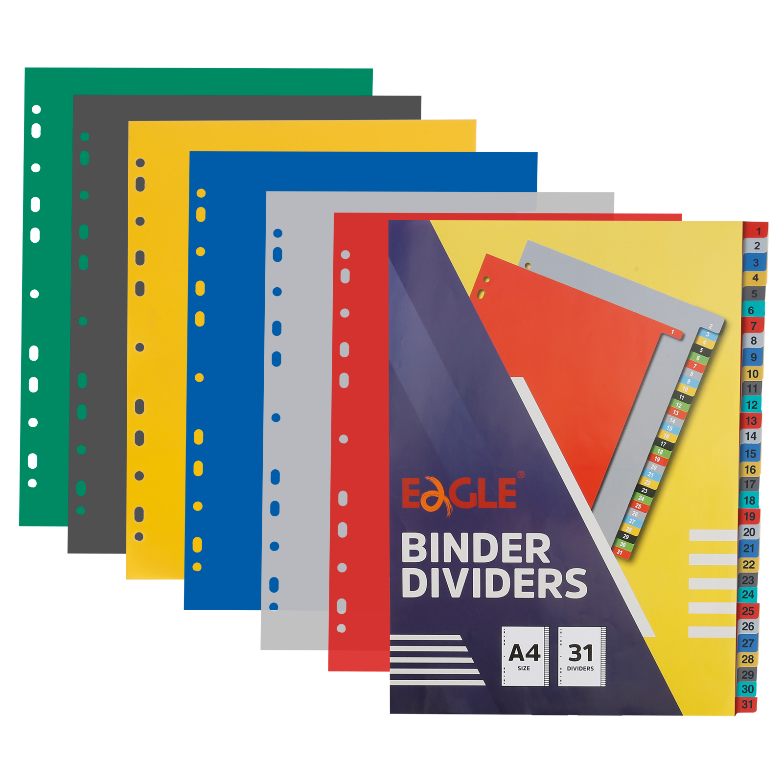 EAGLE A4 Binder Index Divider  - Tab Divider A4 のレビューと価格