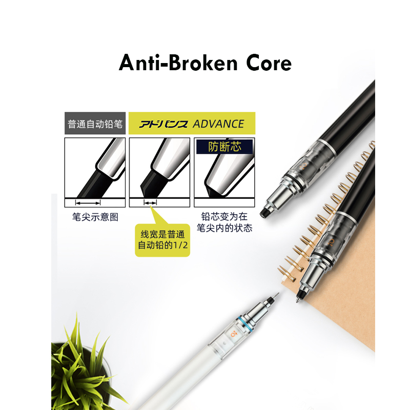 TOMBOW Shake to Lead/Press Mec - Mechanical Pencil 0.3 のレビューと価格