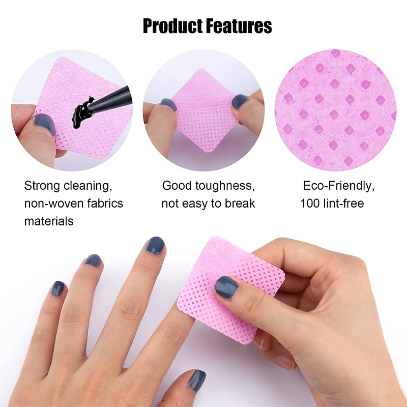 540Pcs/Pack Lint-free Nail Pol - Gel Refill Pack のレビューと価格