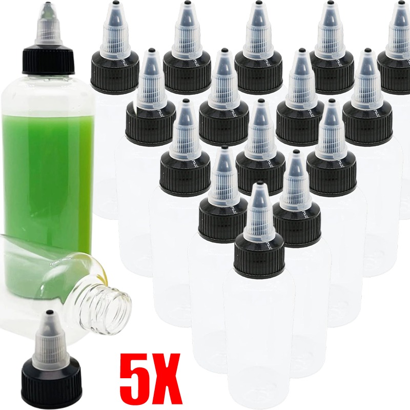 1/5pcs 30-250ml Clear Plastic  - Fountain Pen Bottled Ink のレビューと価格