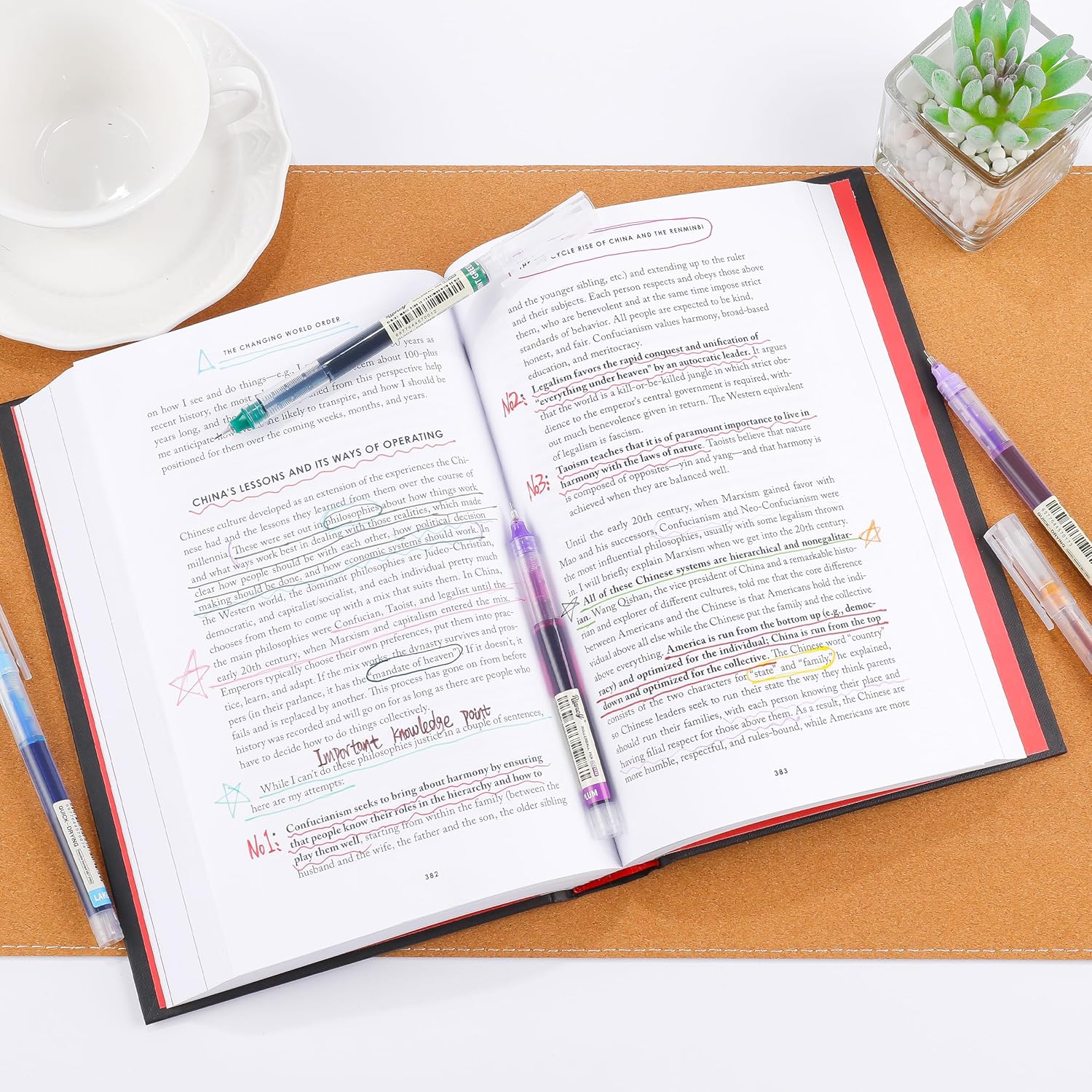 Liquid Ink Rollerball Gel Pens - Correction Pen Fine のレビューと価格