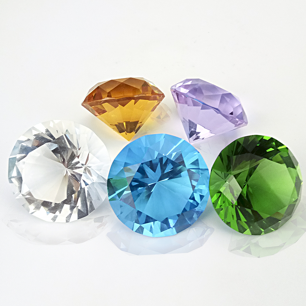 hbl Mixed Color 1pc/10ps 40mm/ - Book Weight Glass のレビューと価格