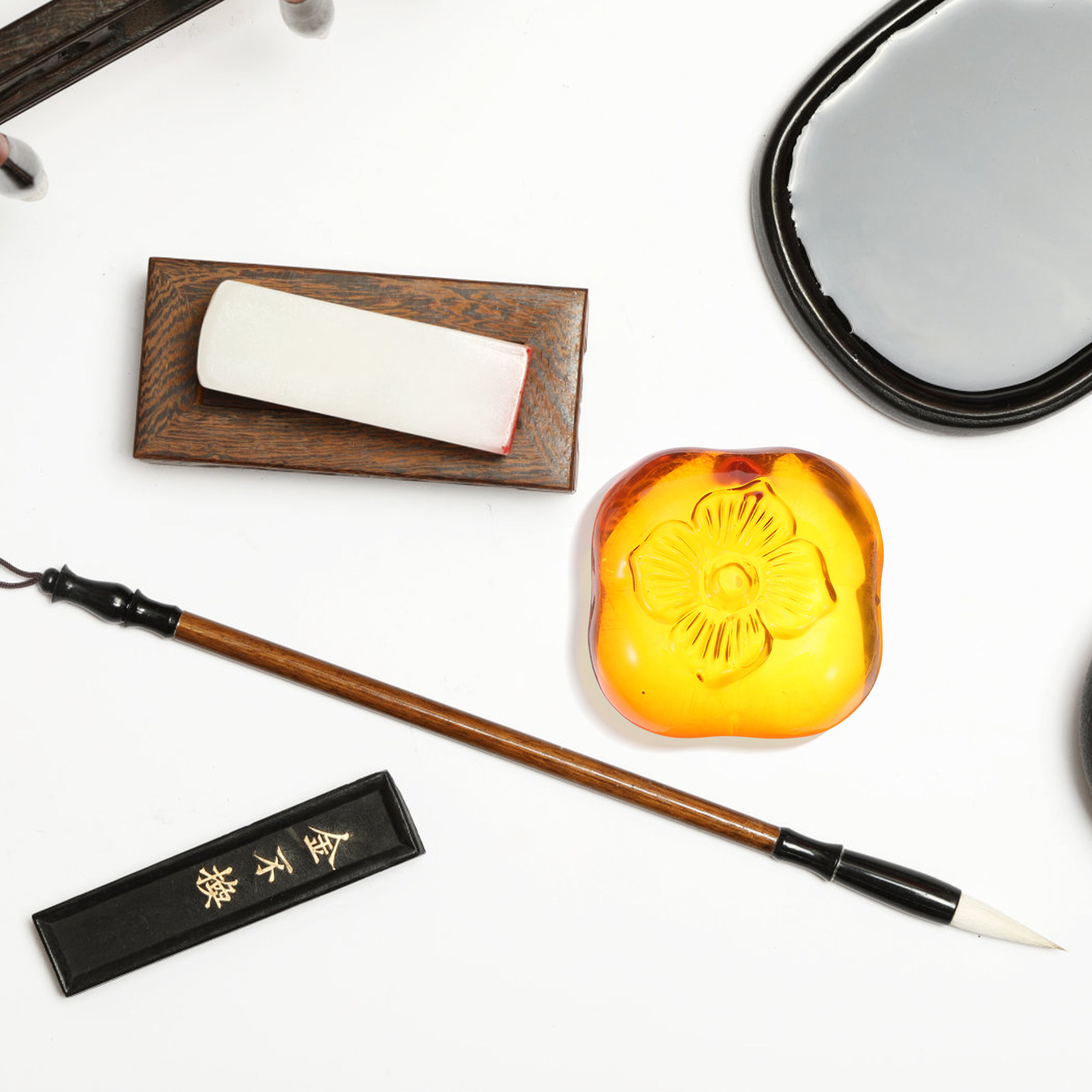 Crystal Glass Persimmon Paperw - Paper Weight Crystal のレビューと価格