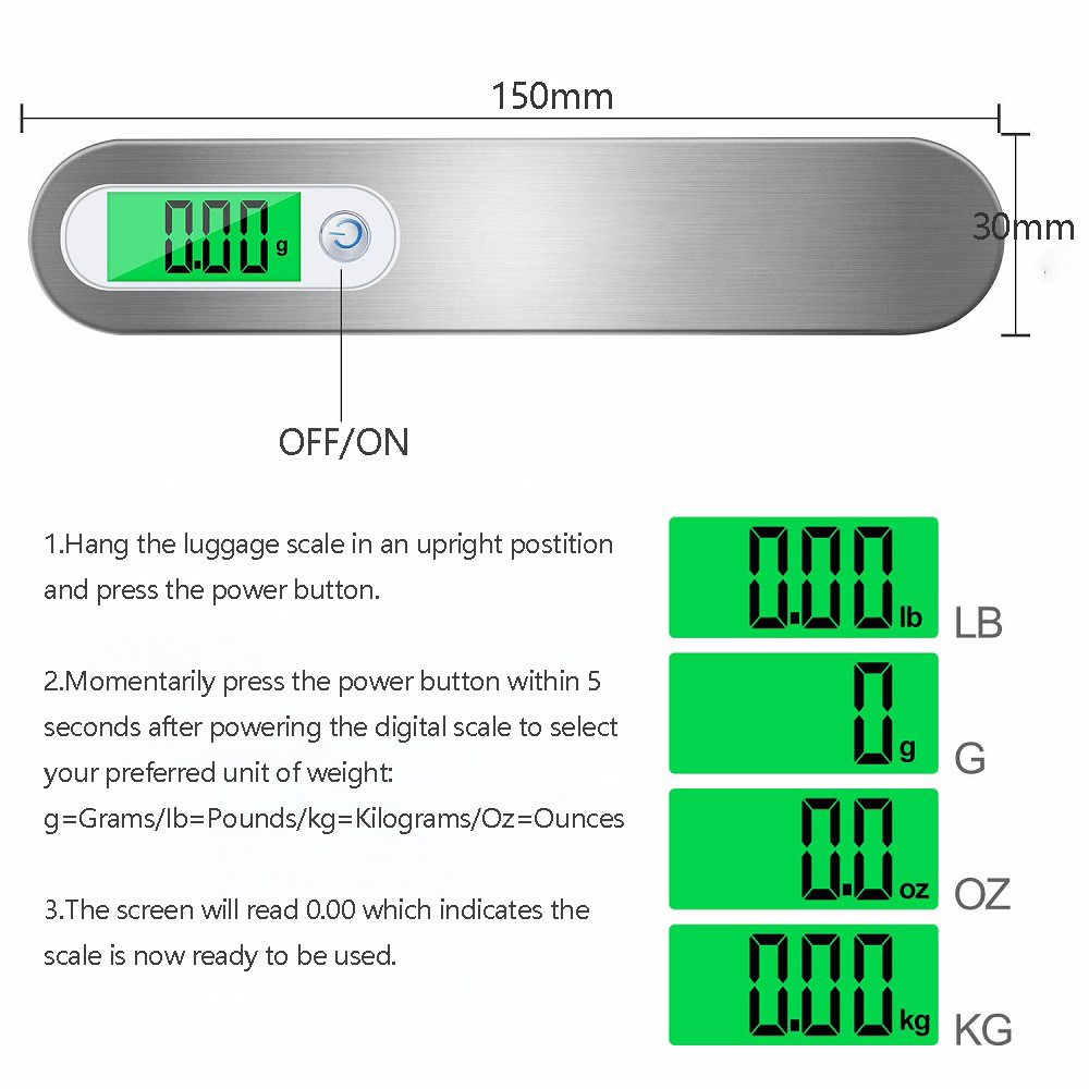 Portable Digital Hanging Scale - Tape Dispenser Weighted のレビューと価格