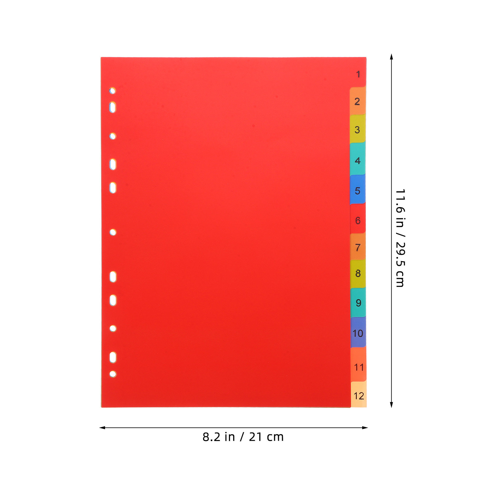 Plastic Binder Dividers A4 Loo - Tab Divider A4 のレビューと価格