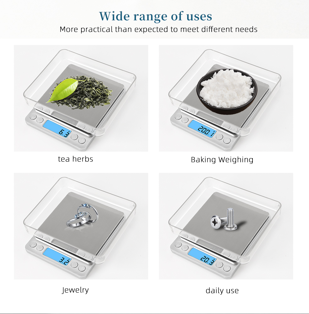 3000g 0.1g Electronic Scale LC - Tape Dispenser Weighted のレビューと価格