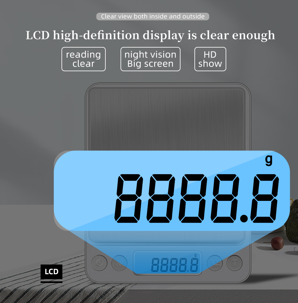 3000g 0.1g Electronic Scale LC - Tape Dispenser Weighted のレビューと価格