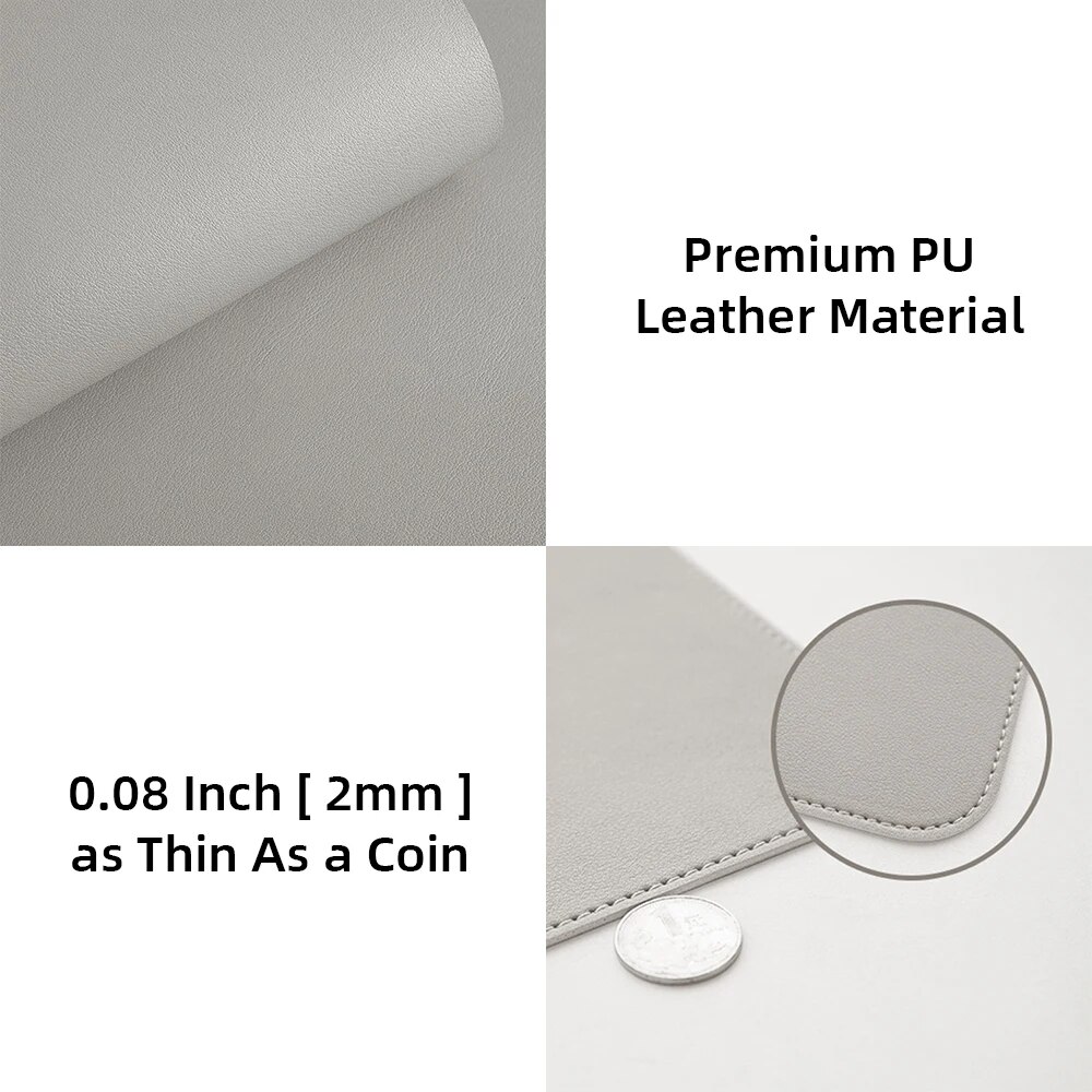 1 Pcs Large Size 60*30mm Offic - Leather Desk Pad のレビューと価格