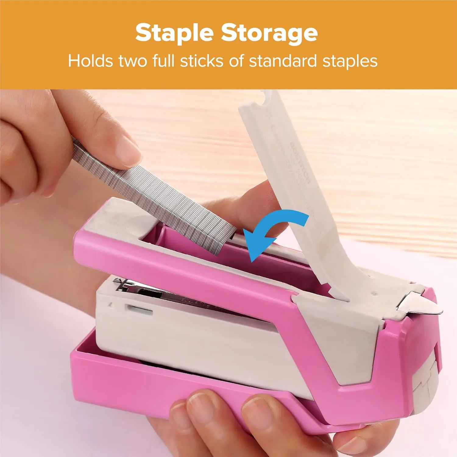 Spring-Powered Stapler, 3-in-1 - Stapler Half Strip のレビューと価格