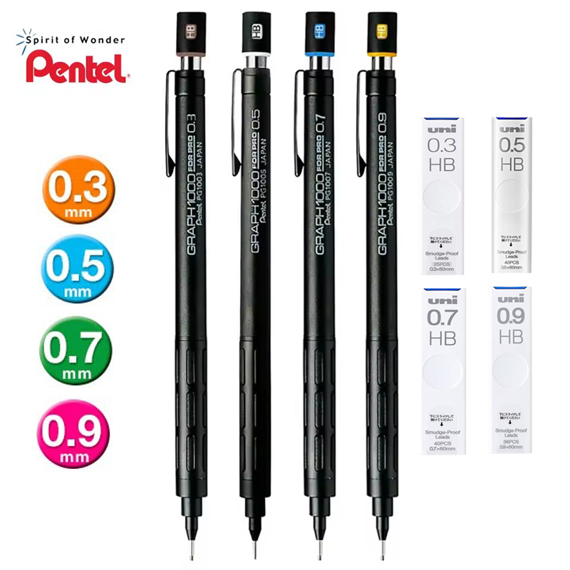 Pentel PG1000 Graph For PRO Bl - Mechanical Pencil 0.3 のレビューと価格