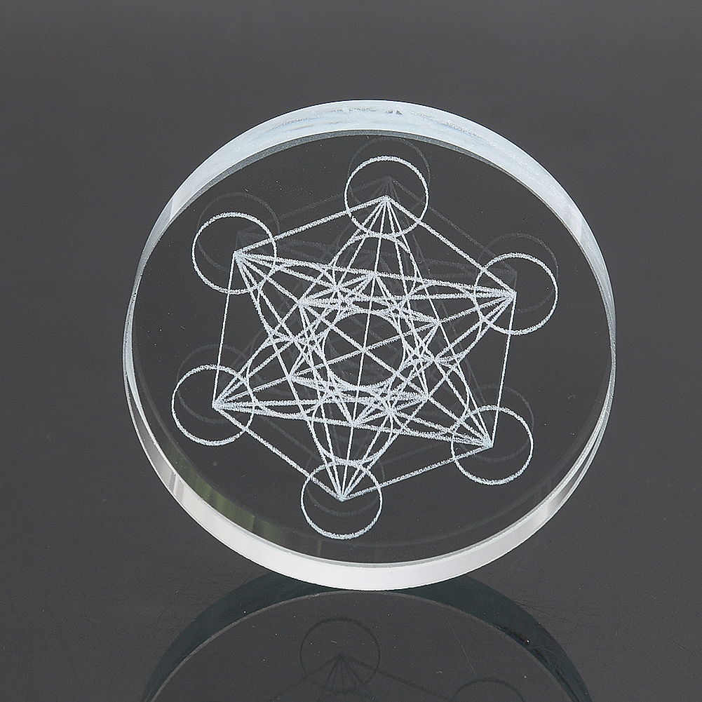 Metatron Cube Crystal Display  - Paper Weight Crystal のレビューと価格