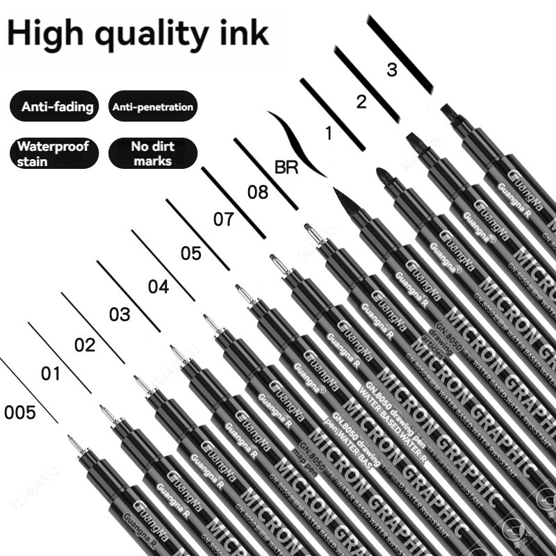 15pcs/Set Waterproof Calligrap - Correction Pen Fine のレビューと価格