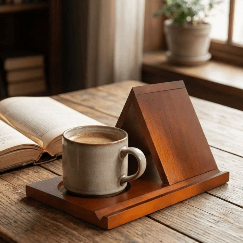 Minimalist 2 in 1 Triangle Woo - Magazine Holder Rack のレビューと価格
