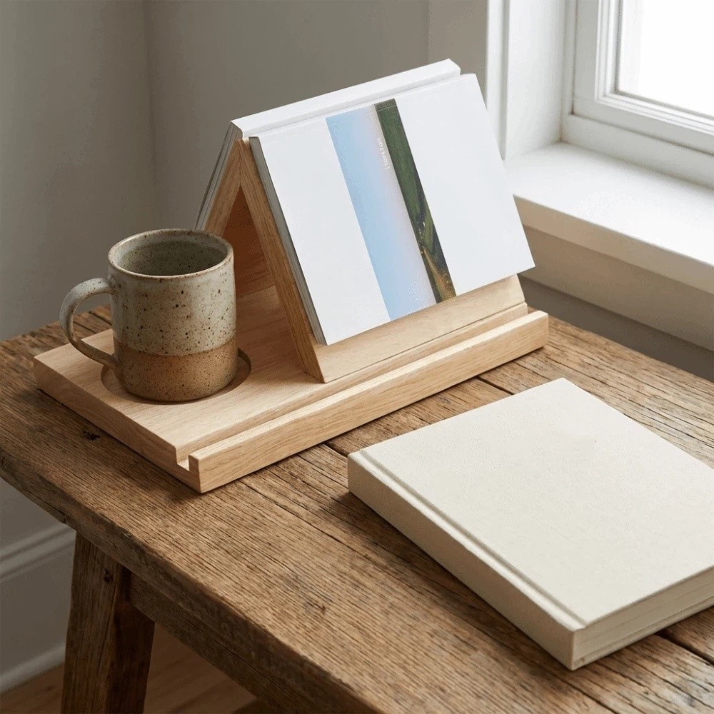 Minimalist 2 in 1 Triangle Woo - Magazine Holder Rack のレビューと価格