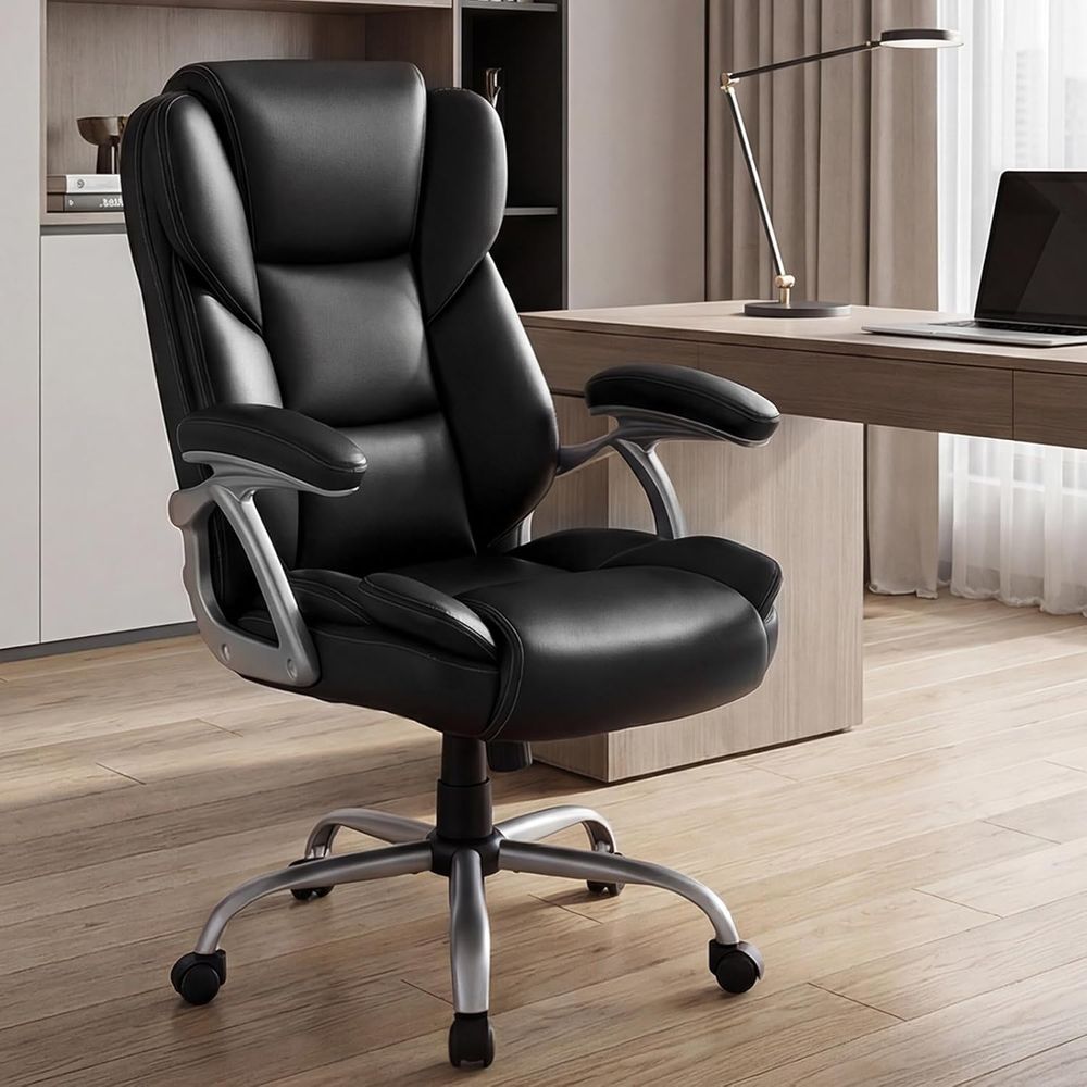 High Back Leather Ergonomic Sw - Leather Desk Pad のレビューと価格