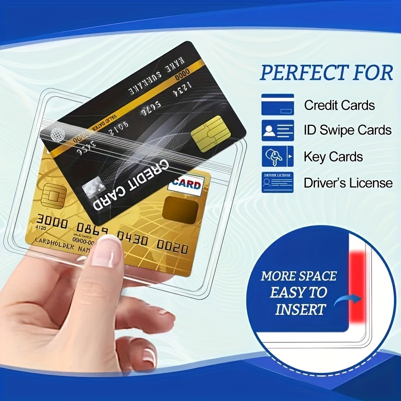 10 sets Transparent PVC ID Car - Index Card Holder のレビューと価格