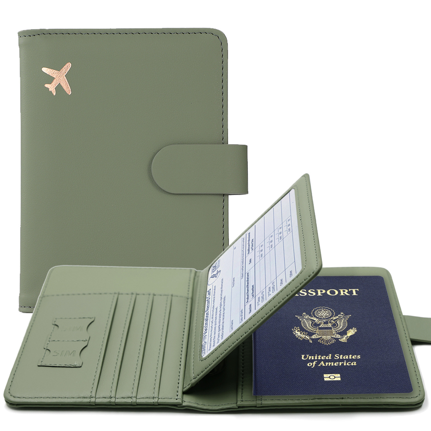 RFID Passport Cover Case Passp - Index Card Holder のレビューと価格