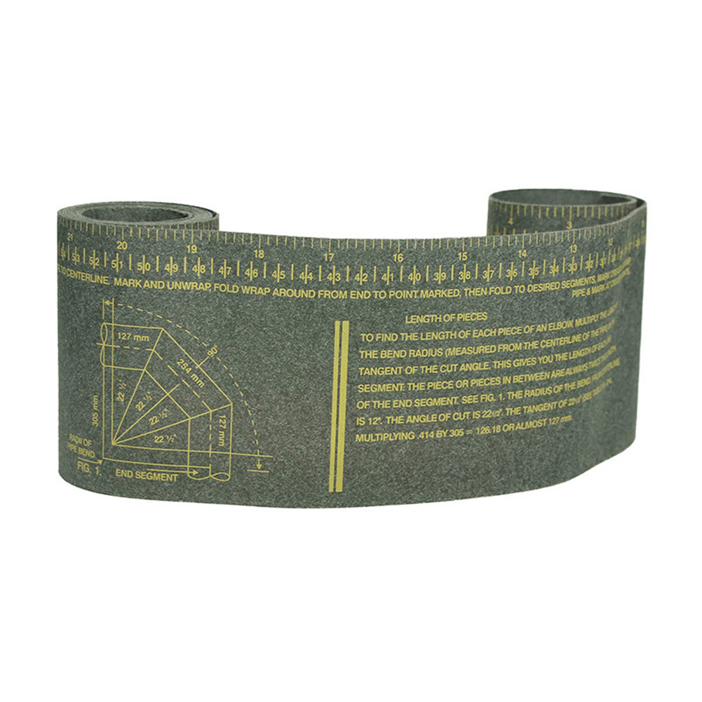 Pipe Measuring Tool Wrap Aroun - Tape Dispenser Weighted のレビューと価格