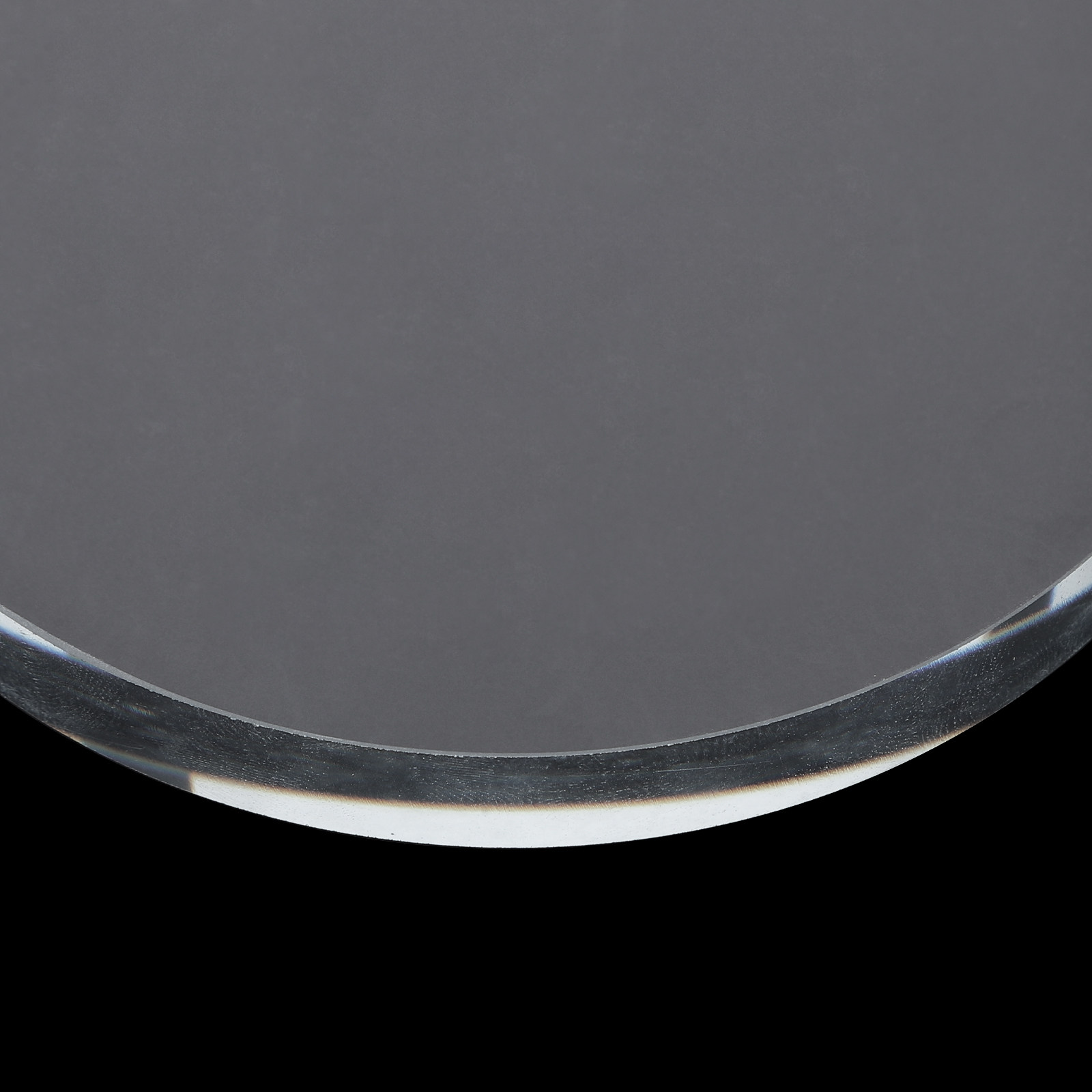 Heavy Round Transparent Crysta - Book Weight Glass のレビューと価格