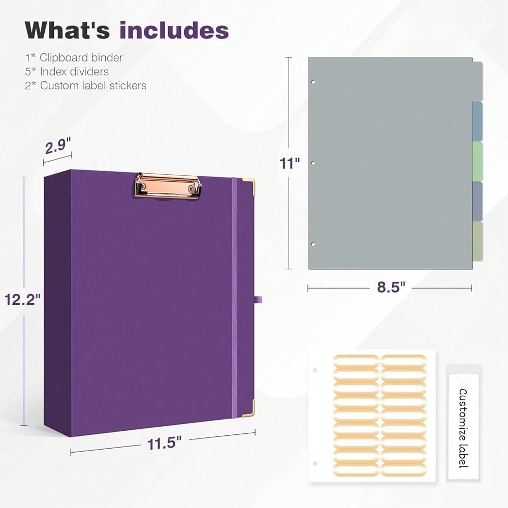 Mini 3 Ring Binder 2 Inch For  - Tab Divider A4 のレビューと価格