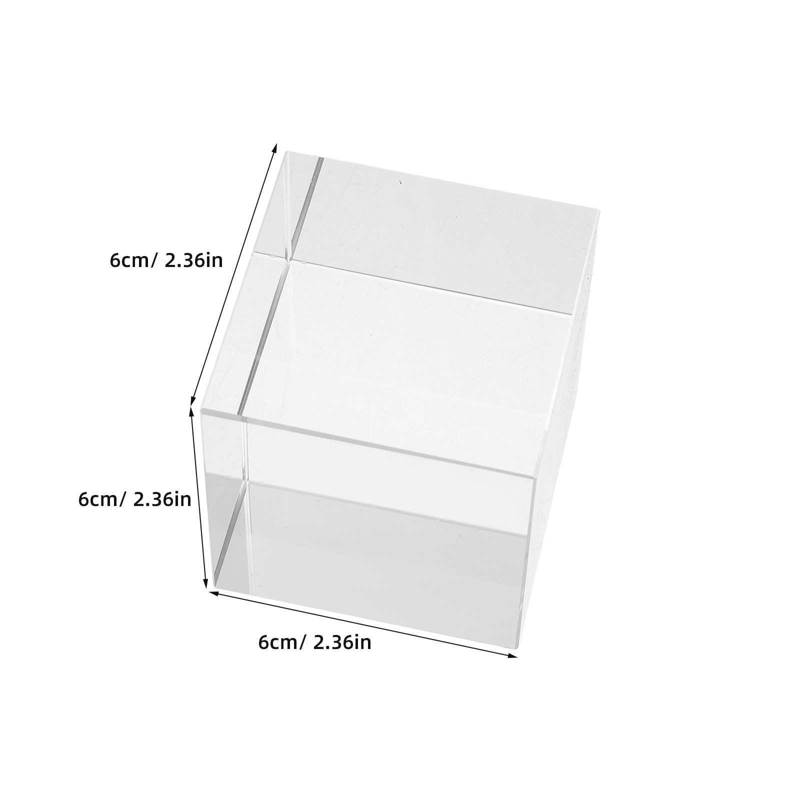 Square Clear Crystal Paperweig - Paper Weight Crystal のレビューと価格