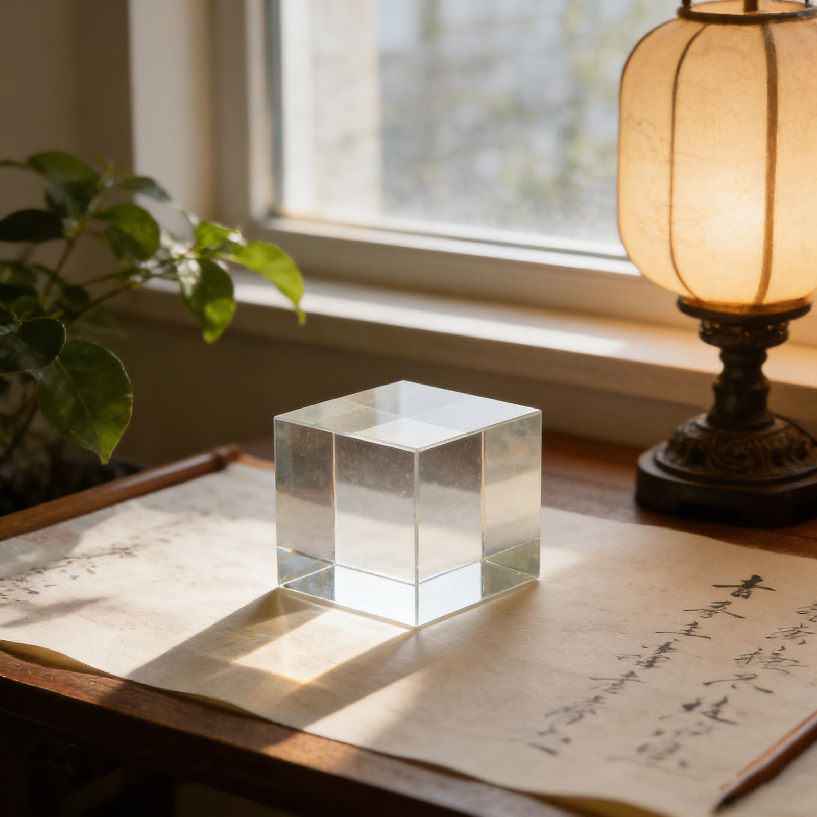 Square Clear Crystal Paperweig - Paper Weight Crystal のレビューと価格