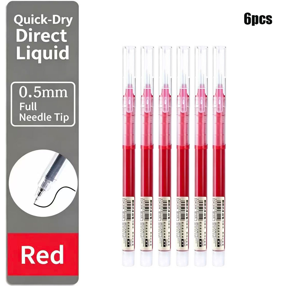 6 Pack Click Gel Pens 0.5mm Bl - Gel Refill Pack のレビューと価格