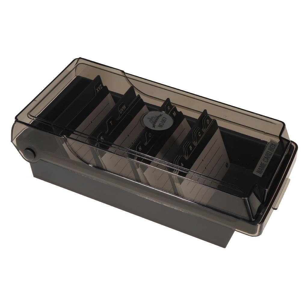 Large Plastic Index Card Stora - Card Index Box のレビューと価格