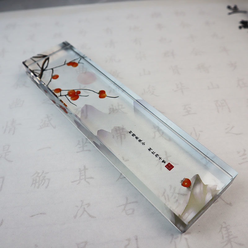 Glass Paperweight Traditional  - Book Weight Glass のレビューと価格