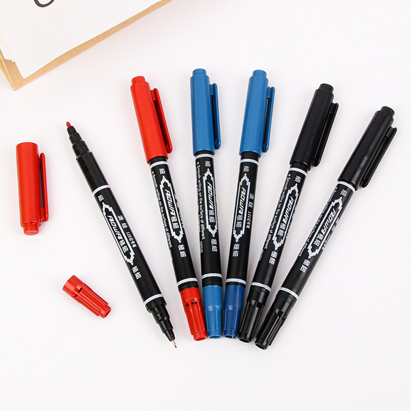 10Pcs Twin Tip Permanent Marke - Correction Pen Fine のレビューと価格