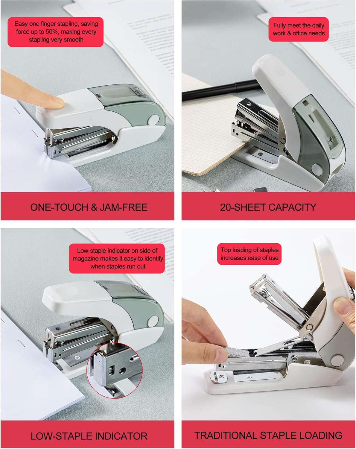 Effortless Standard Stapler Se - Stapler Half Strip のレビューと価格
