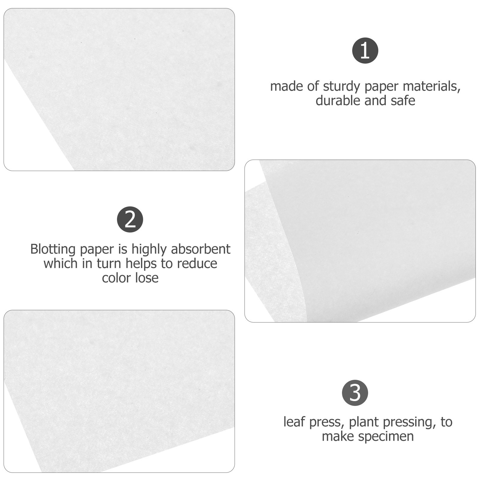 30pcs Press Large Size Reusabl - Ink Blotter Paper のレビューと価格