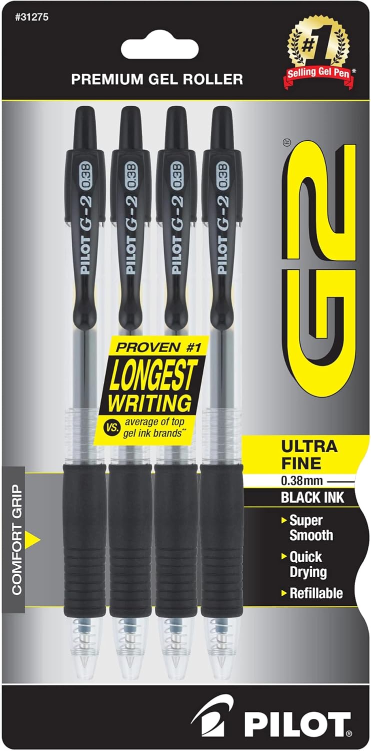 Ultra Fine Point Gel Pens, 0.3 - Gel Refill Pack のレビューと価格