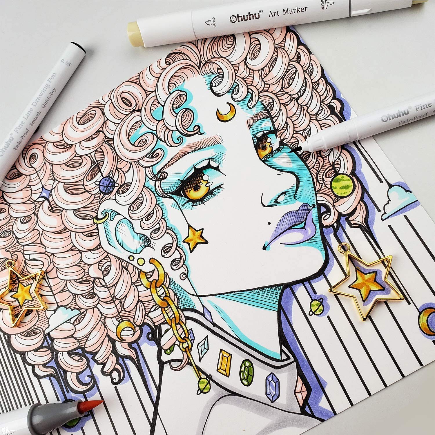 Ohuhu Micro Pen Fineliner Draw - Correction Pen Fine のレビューと価格