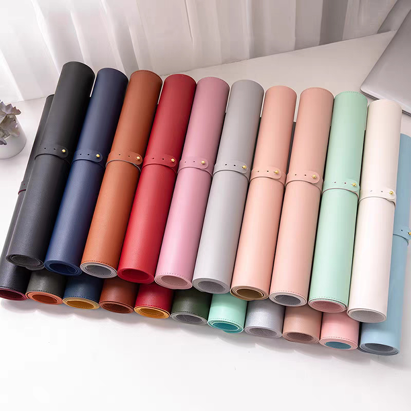 Soft, Foldable Table Mat – Wat - Leather Desk Pad のレビューと価格