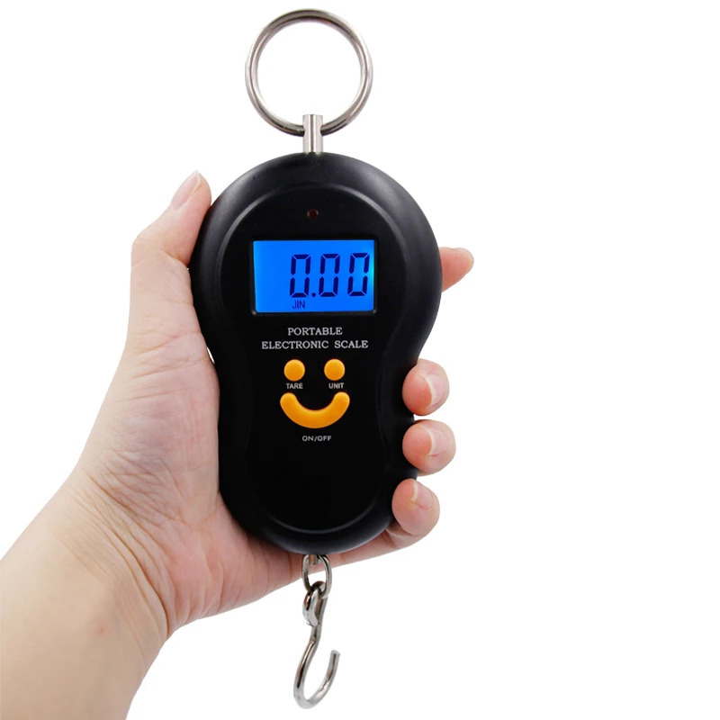 50kg 10g Digital Fishing Scale - Tape Dispenser Weighted のレビューと価格