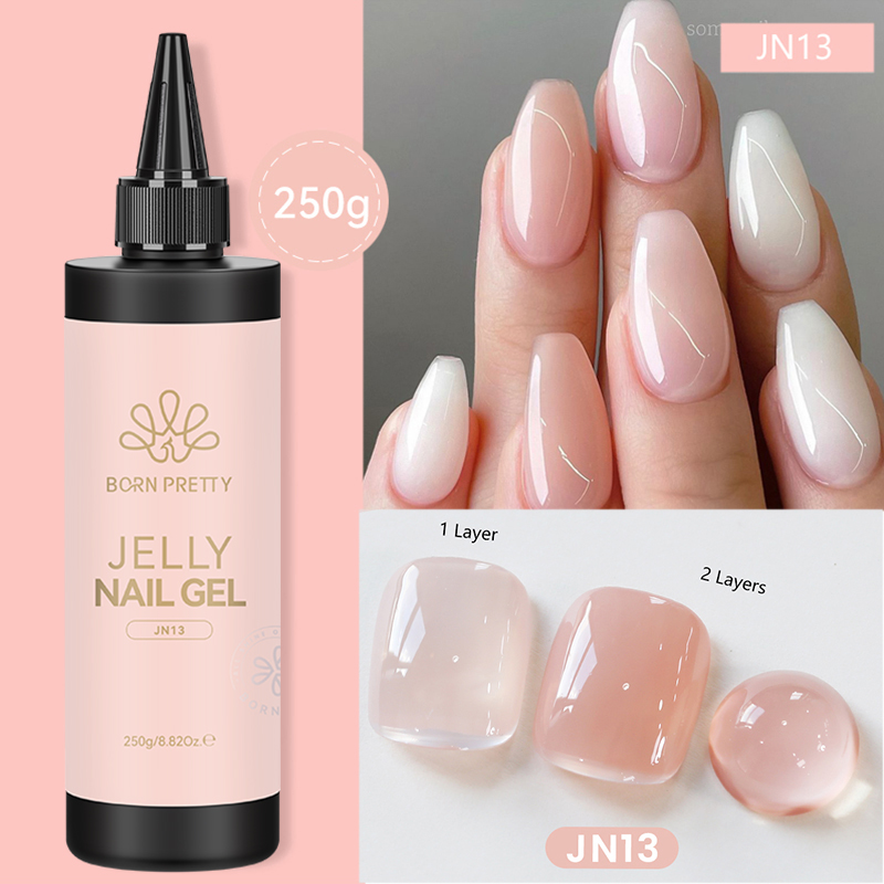 BORN PRETTY 250g Jelly Milky W - Gel Refill Pack のレビューと価格