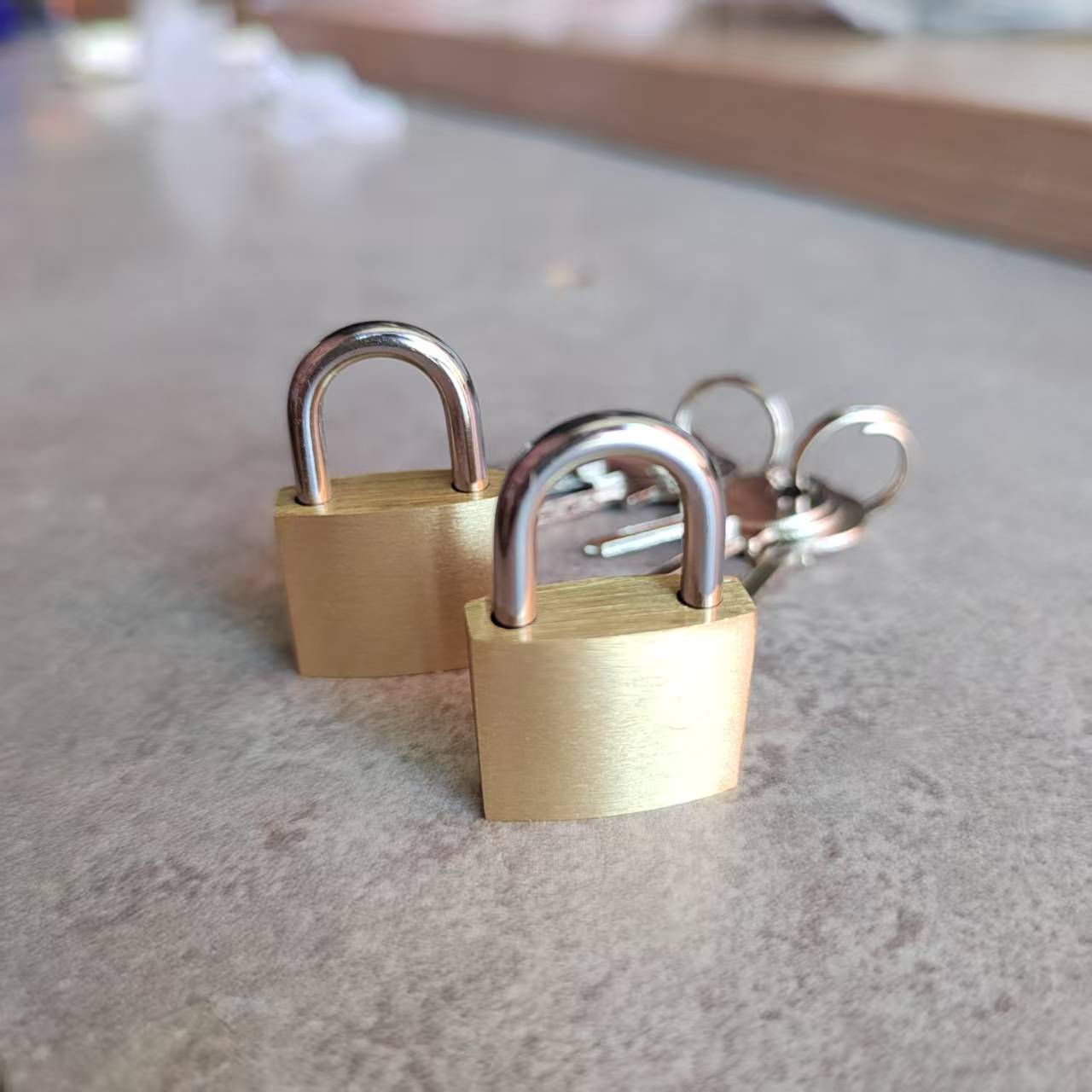 Brass Padlock with Keys, Small - Letter Opener Brass のレビューと価格