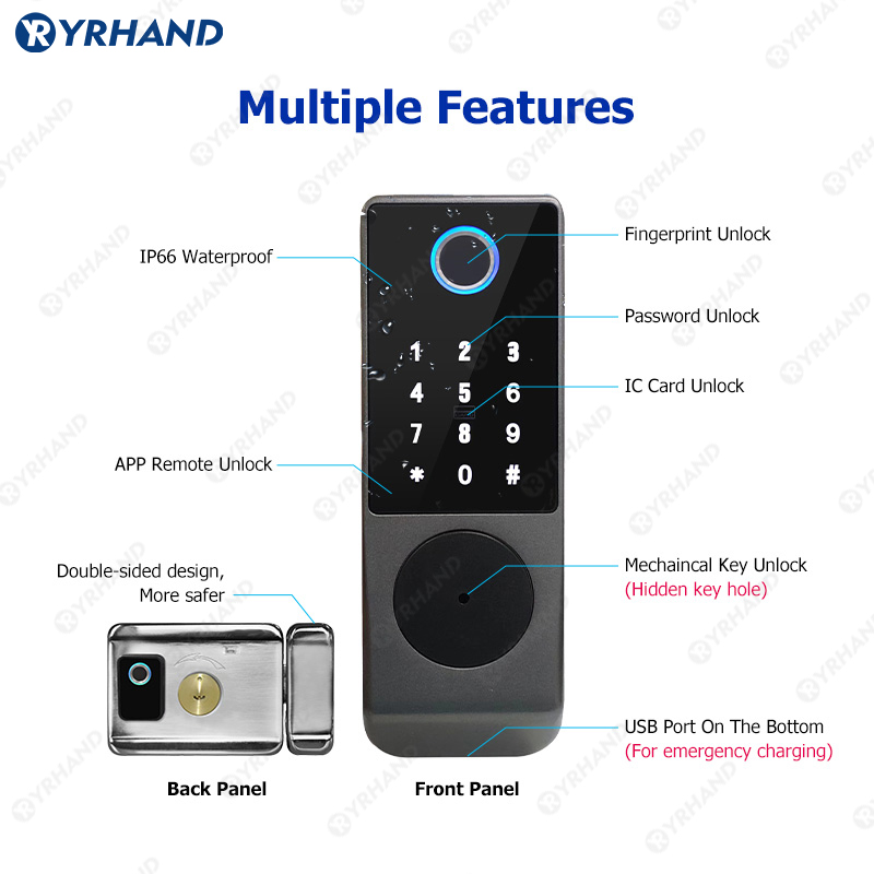 Tuya Smart lock Waterproof Wif - Letter Opener Brass のレビューと価格
