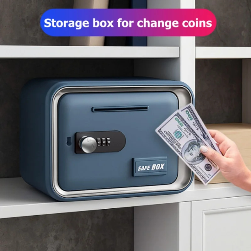 24x18x15cm Safe Box with Key L - Card Index Box のレビューと価格