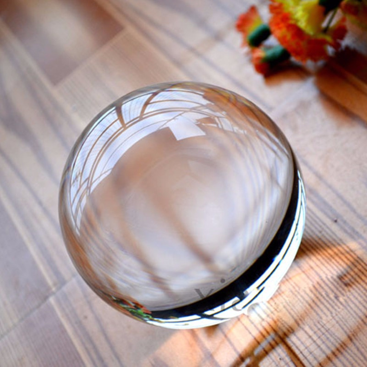 100mm Colors Crystal Ball Phot - Book Weight Glass のレビューと価格