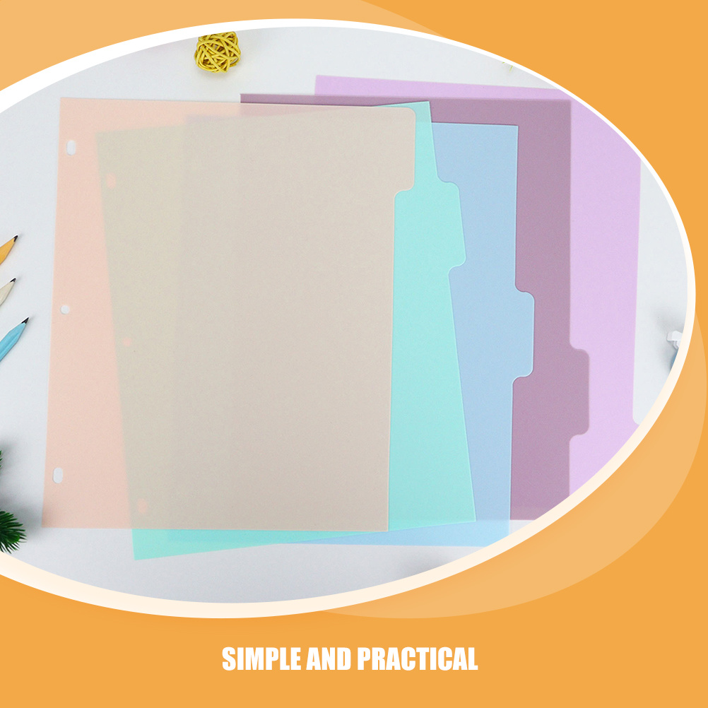 1Set Binder Dividers A4 Size F - Tab Divider A4 のレビューと価格